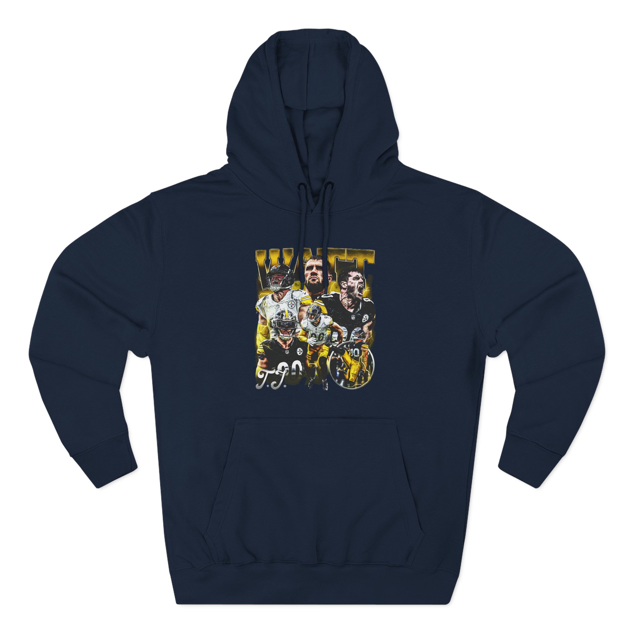 Tj Watt Three-Panel Fleece Hoodie
