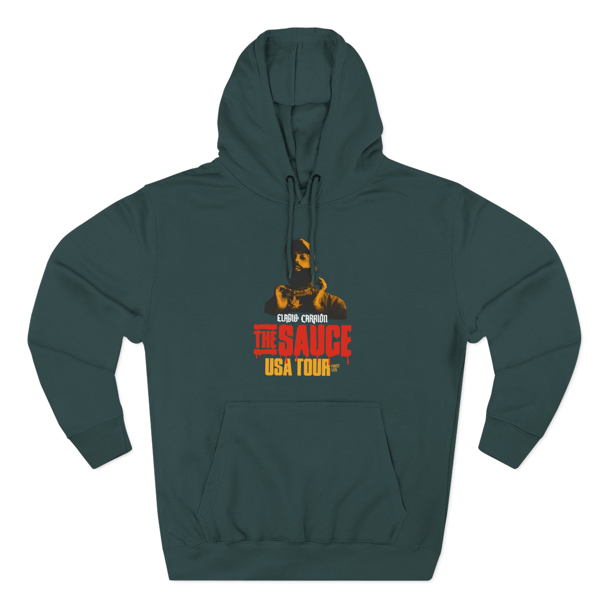 Sauce Boyz Usa Tour Three-Panel Fleece Hoodie