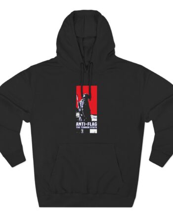 Anti Flag Terror State Three-Panel Fleece Hoodie