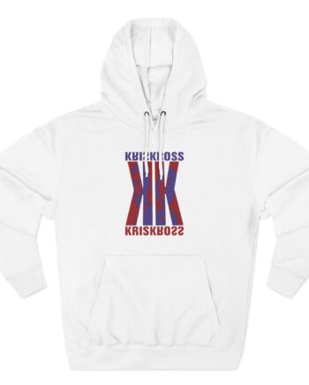 Vintage Kris Kross Totally Krossed Out Three-Panel Fleece Hoodie