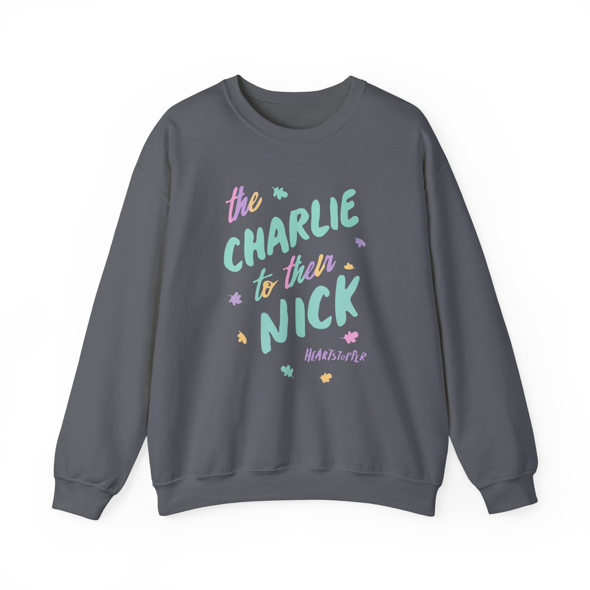 Heartstopper Charlie to Nick Pride Unisex Heavy Blendâ„¢ Crewneck Sweatshirt