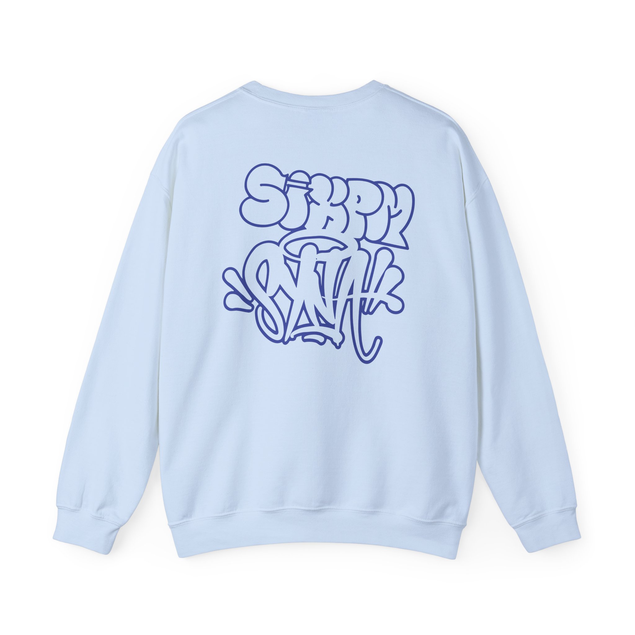 central cee 6PM AND SYNA LEGENDARY LINK UP CAN'T RUSH GREATNESS Unisex Heavy Blendâ„¢ Crewneck Sweatshirt