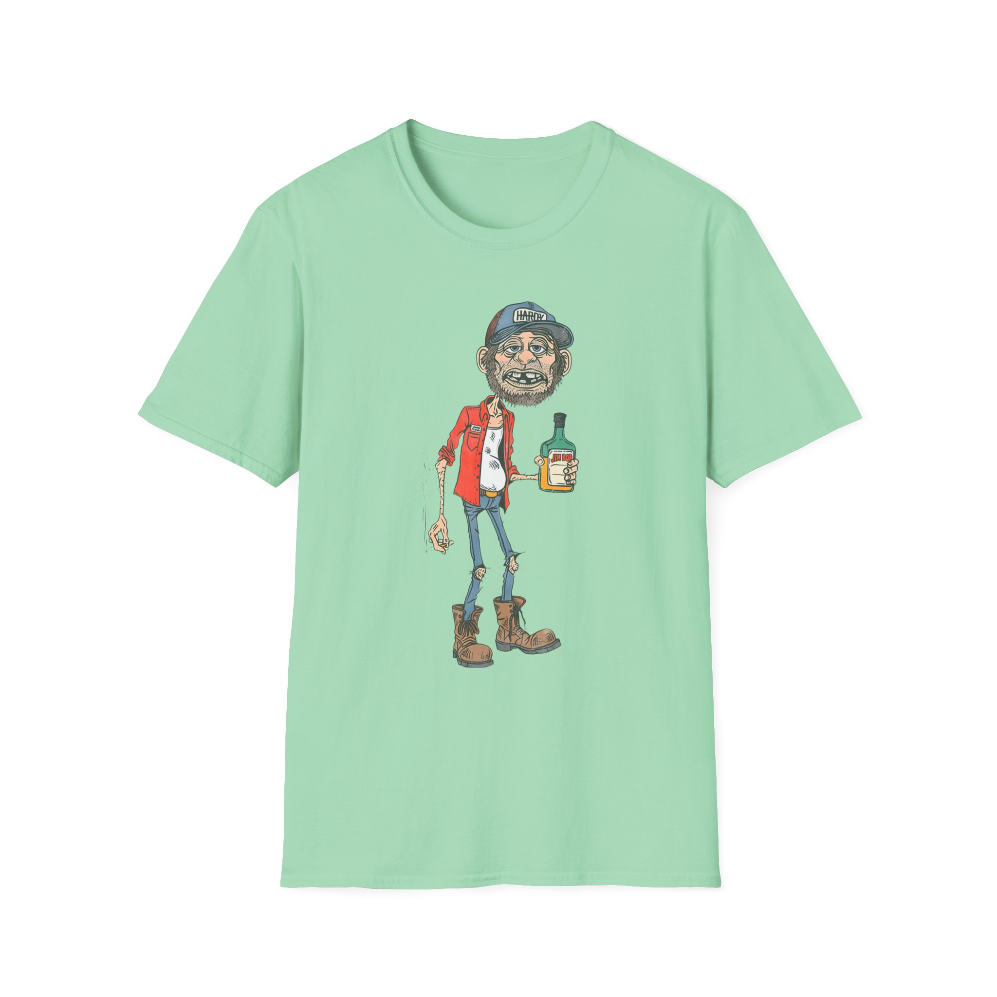 Hardy Jim Bob Unisex Softstyle T-Shirt