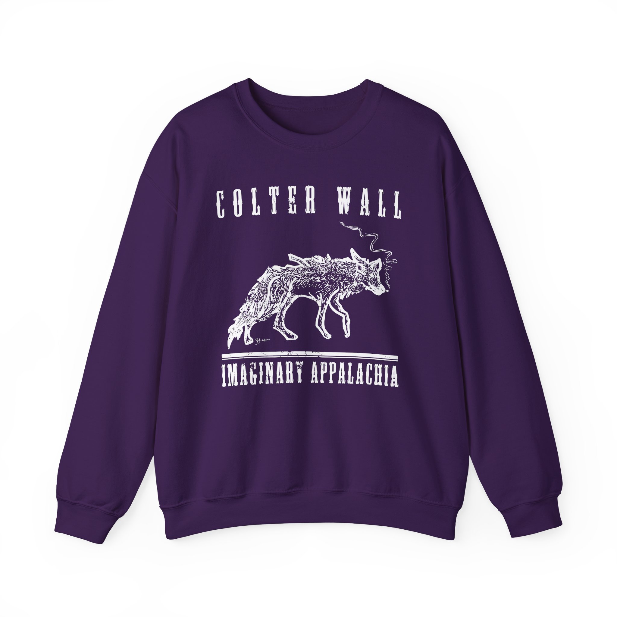 Colter Wall Imaginary Appalachia Unisex Heavy Blendâ„¢ Crewneck Sweatshirt