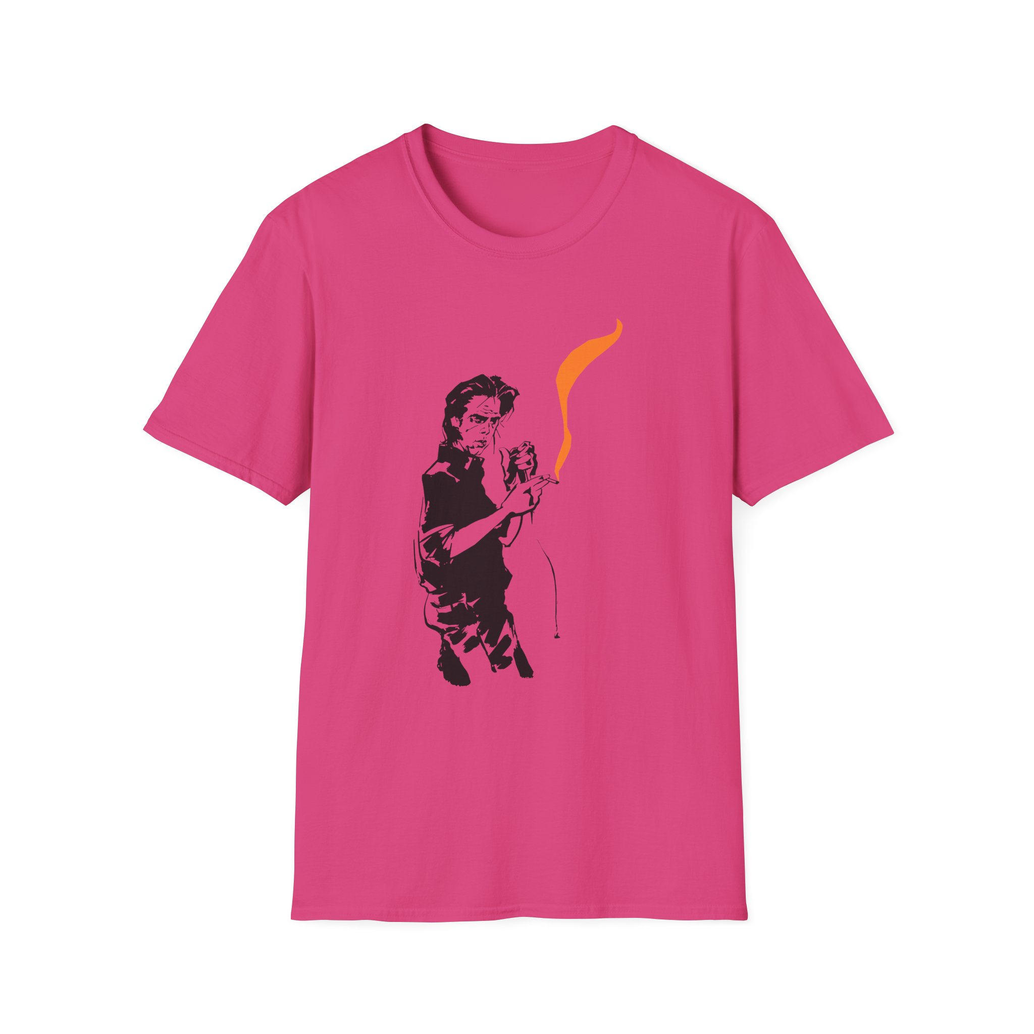Nick Cave Smoking Unisex Softstyle T-Shirt