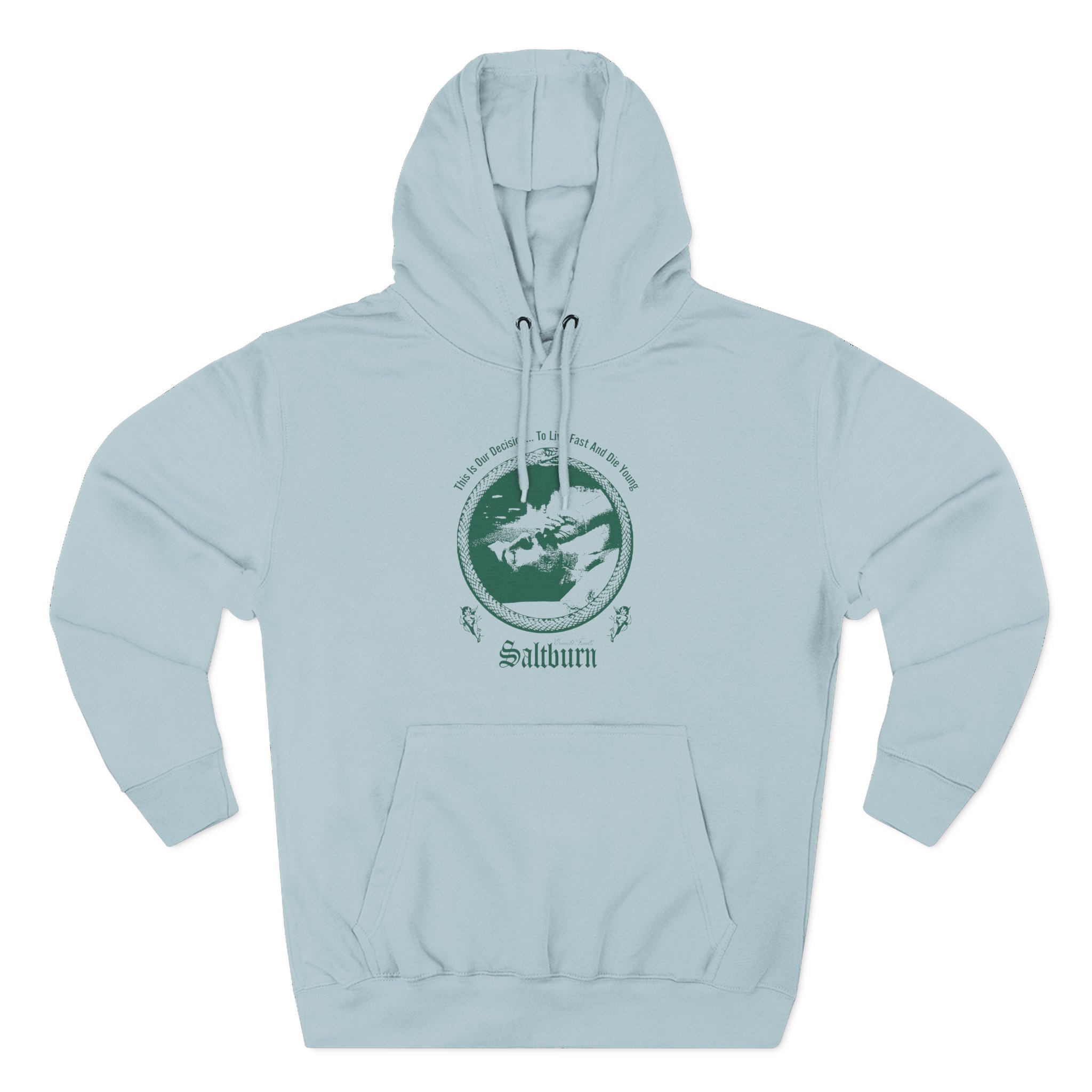 Saltburn This Is Our Derision Three-Panel Fleece Hoodie