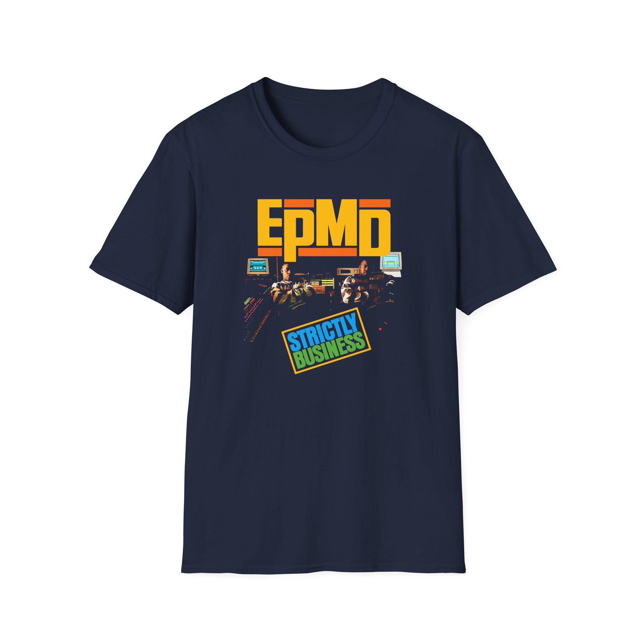 Epmd Strictly Business Album Cover Photo Unisex Softstyle T-Shirt