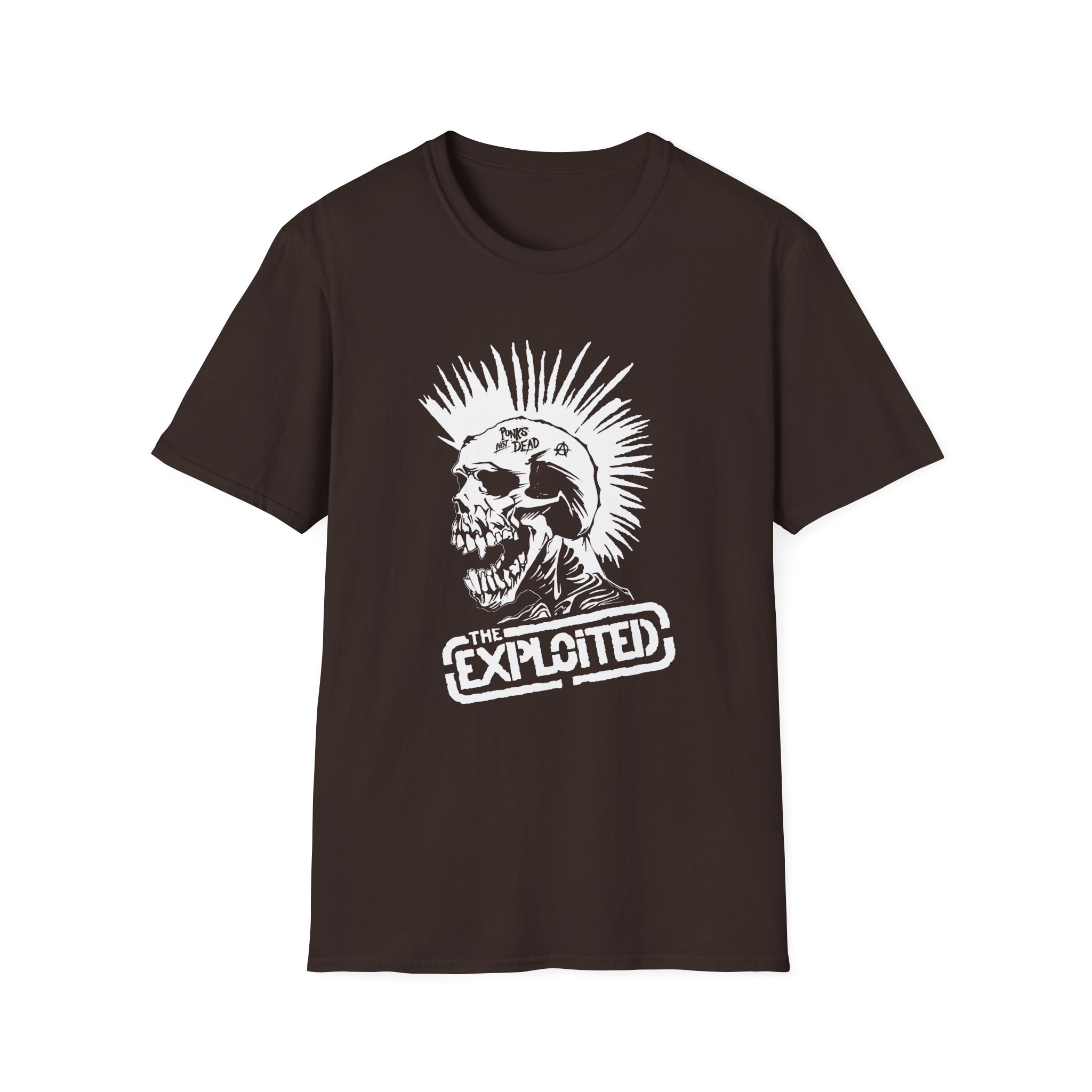 The Exploited Punk's Not Dead Unisex Softstyle T-Shirt