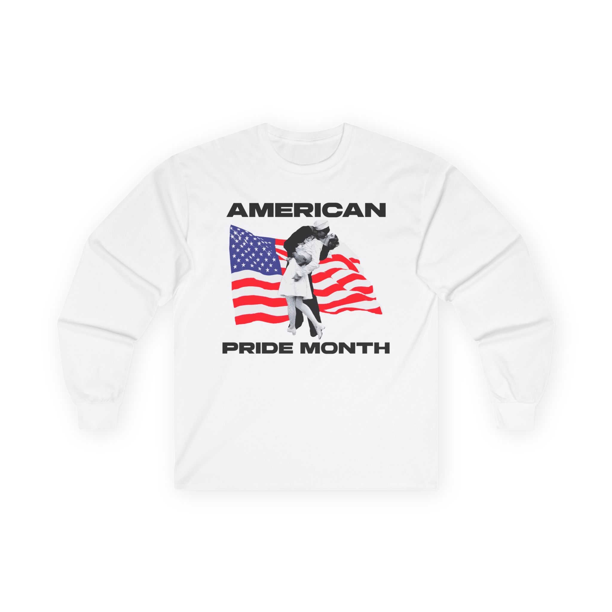 Sean Strickland American Pride Month Unisex Ultra Cotton Long Sleeve Tee