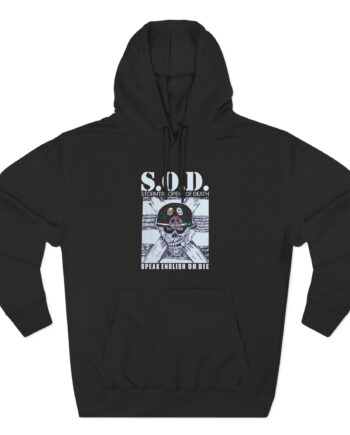 Stormtroopers of Death S.o.d. Band Three-Panel Fleece Hoodie