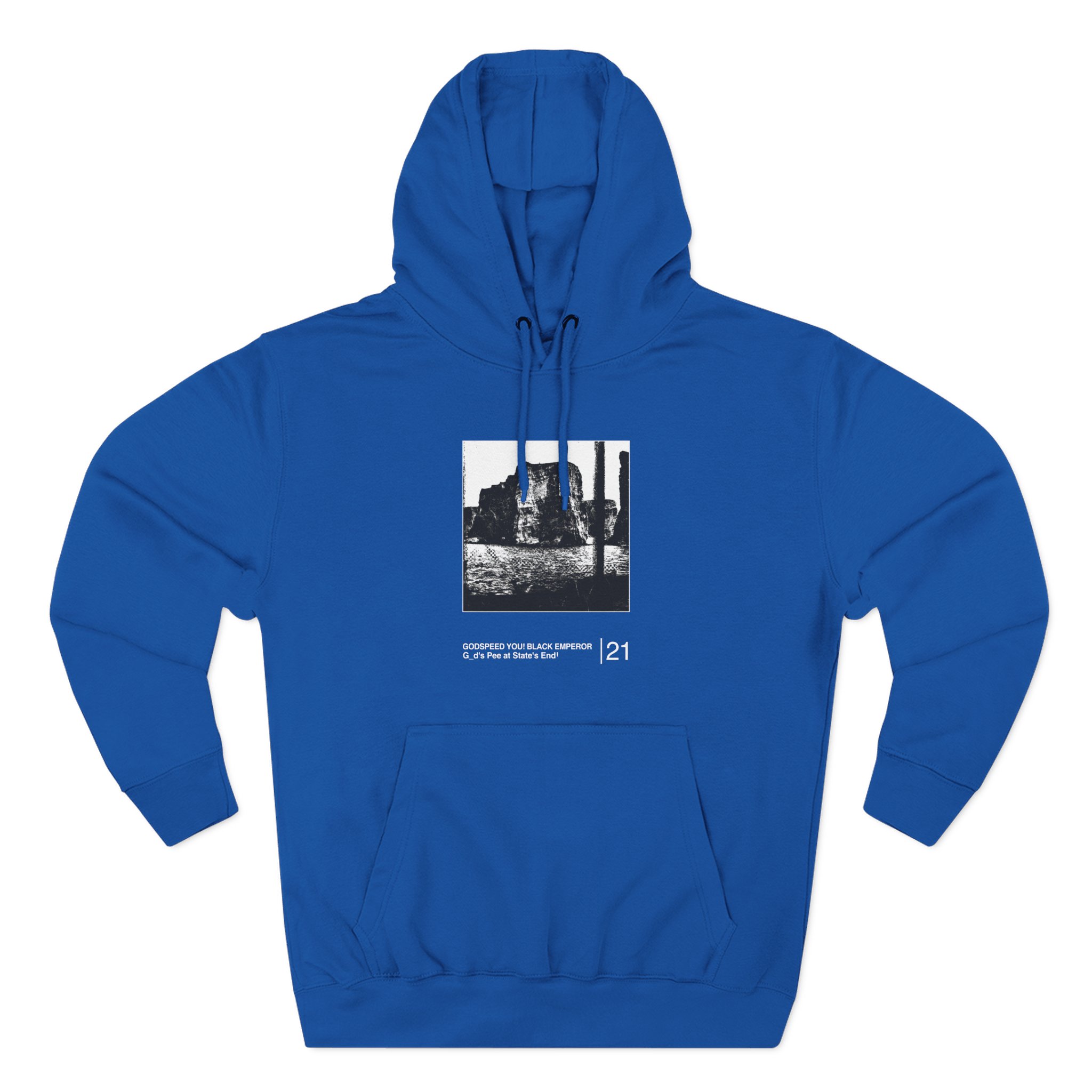 Godspeed You! Black Emperor God's Pee at State's End! Three-Panel Fleece Hoodie