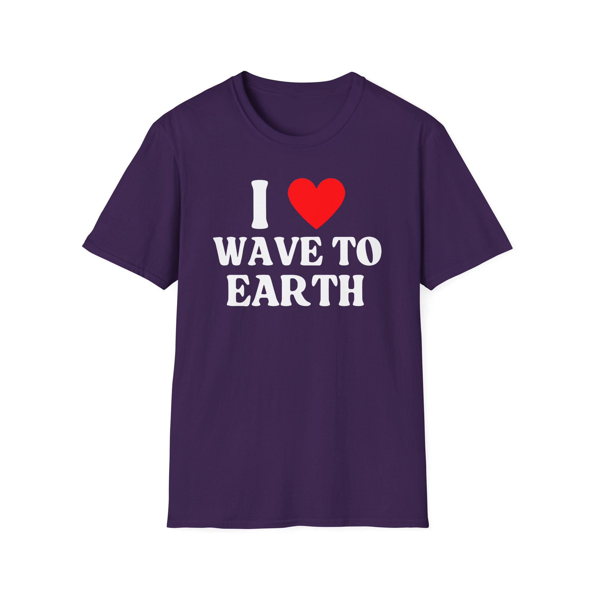 I Love Wave to Earth Unisex Softstyle T-Shirt