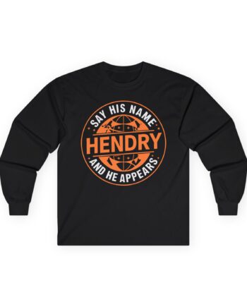 Joe Hendry Say His Name Unisex Ultra Cotton Long Sleeve Tee