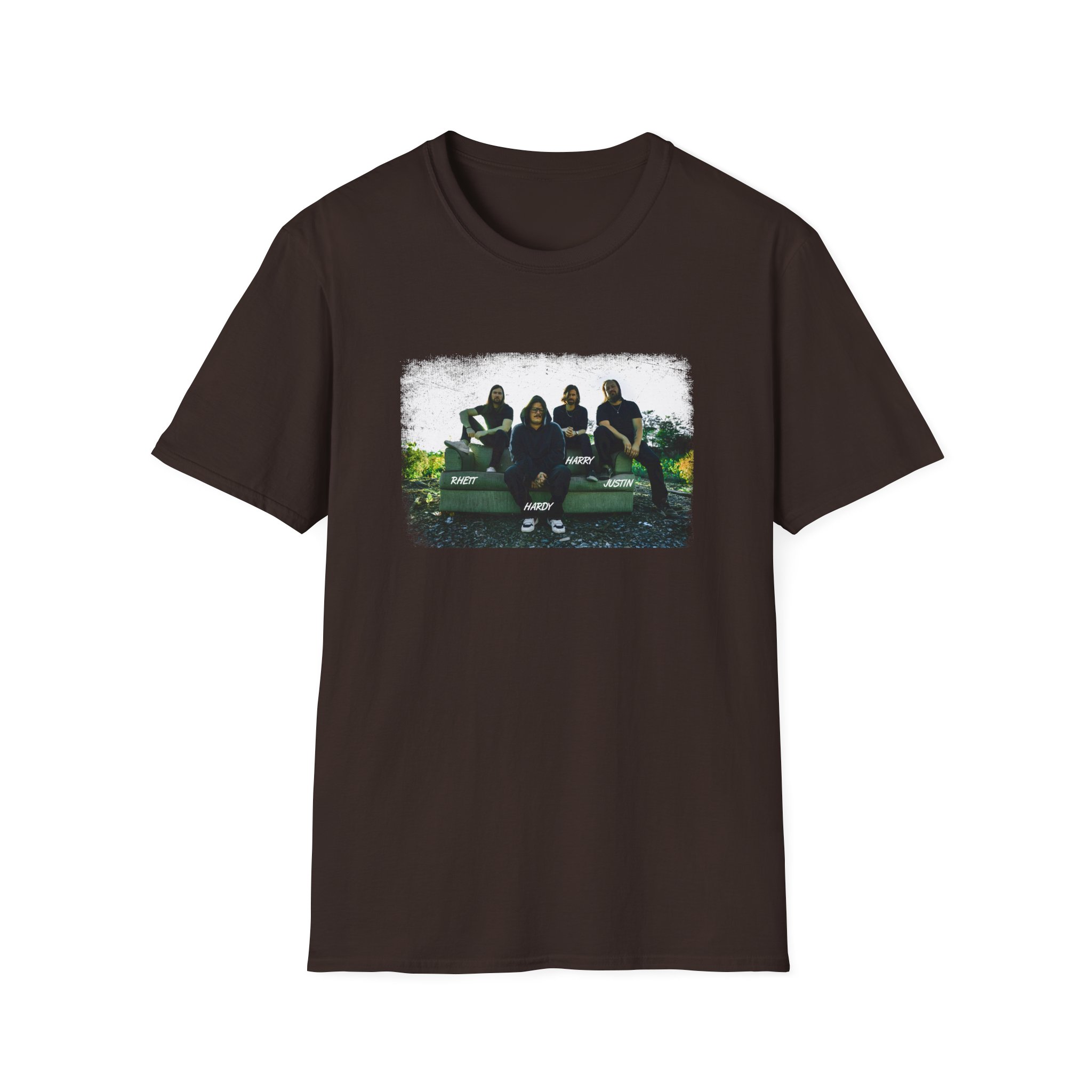 Hardy Band Photo Unisex Softstyle T-Shirt