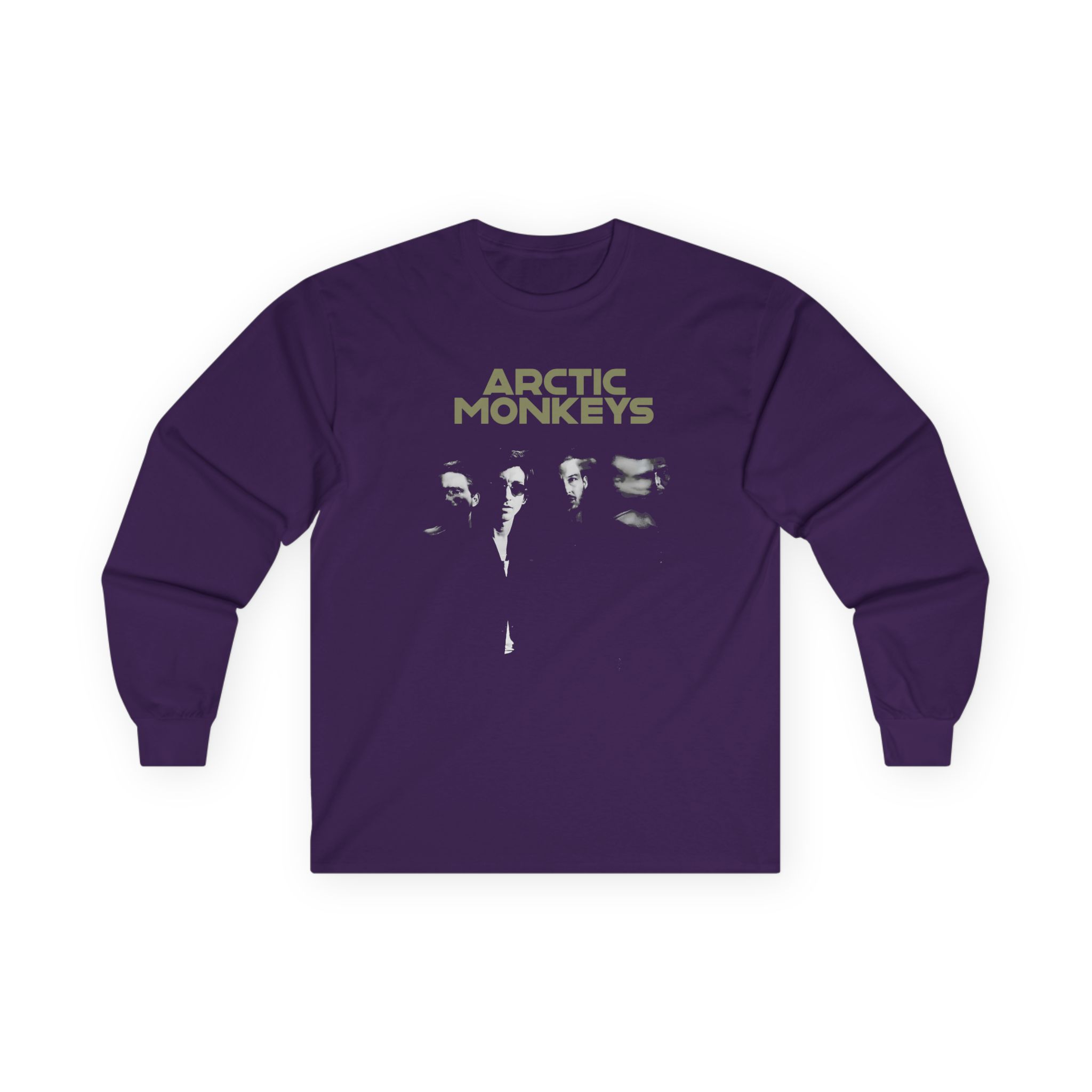 Arctic Monkeys Distorted Photo Unisex Ultra Cotton Long Sleeve Tee