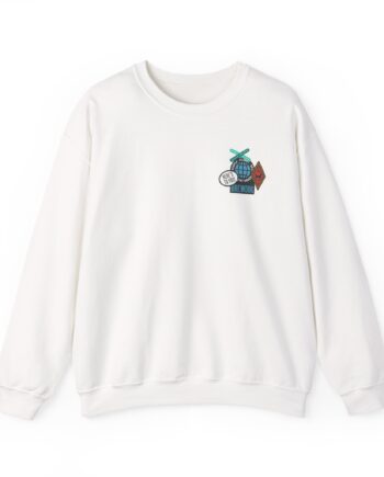 Brewdog Punk Sticker Unisex Heavy Blend™ Crewneck Sweatshirt