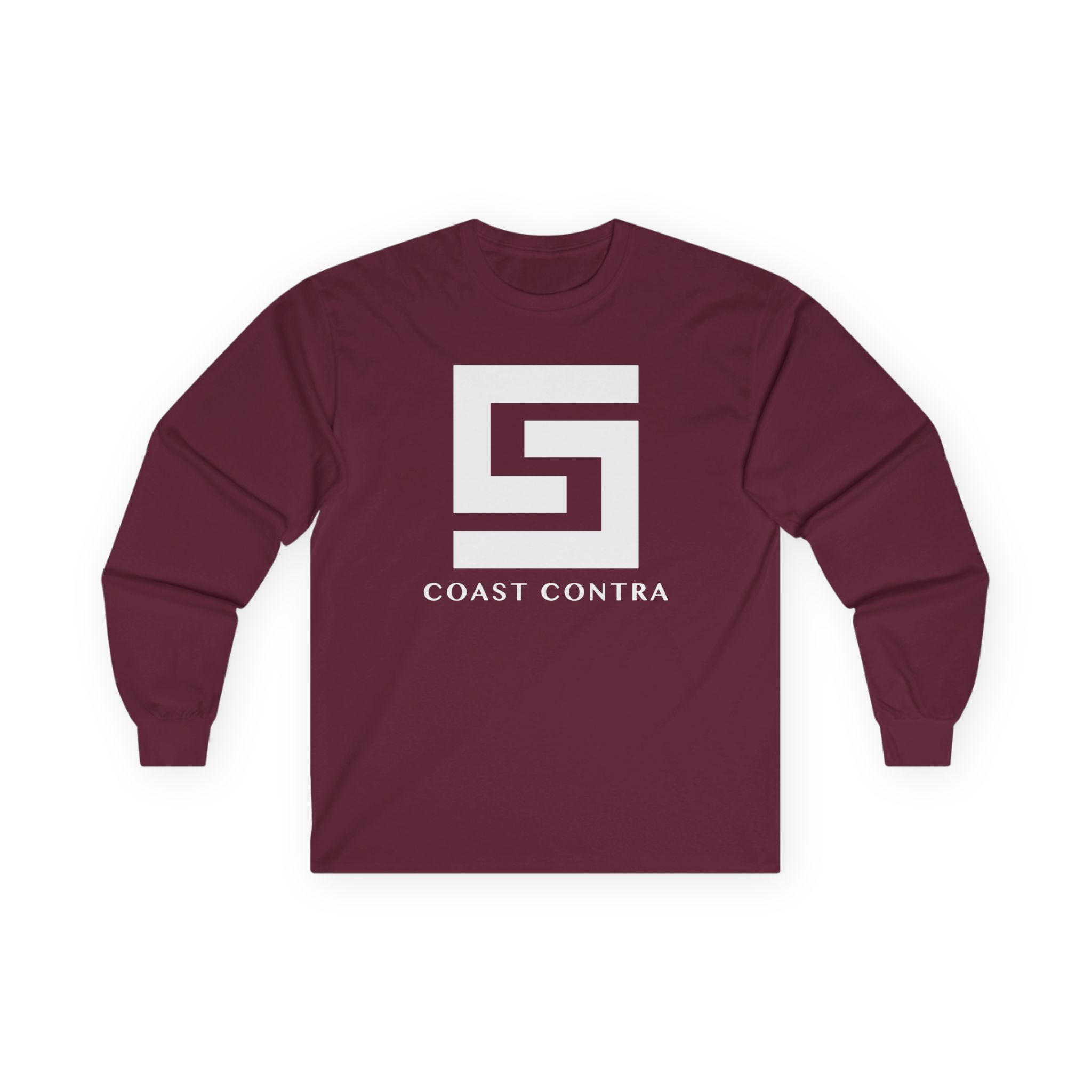 Coast Contra Logo Unisex Ultra Cotton Long Sleeve Tee