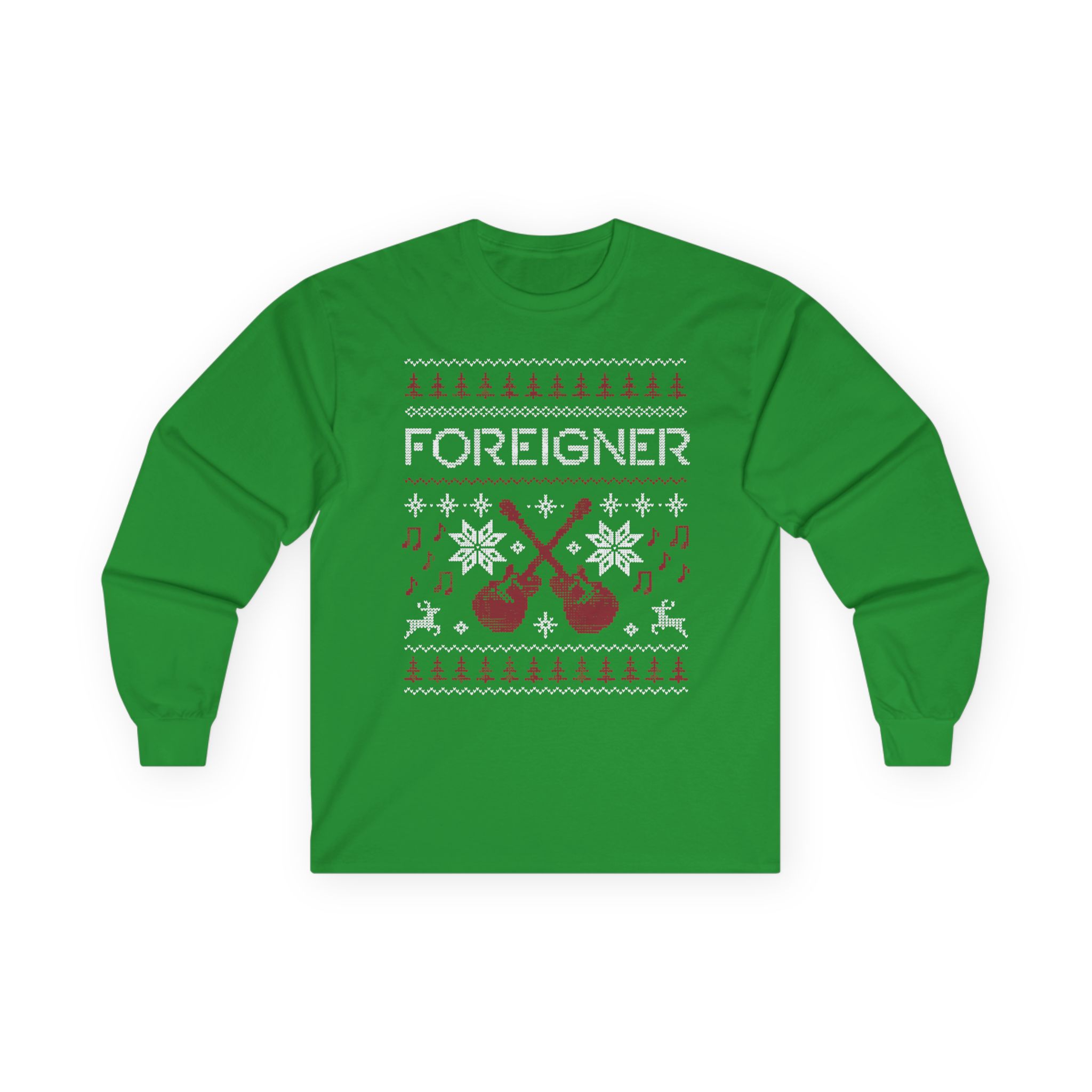 Foreigner Holiday Unisex Ultra Cotton Long Sleeve Tee