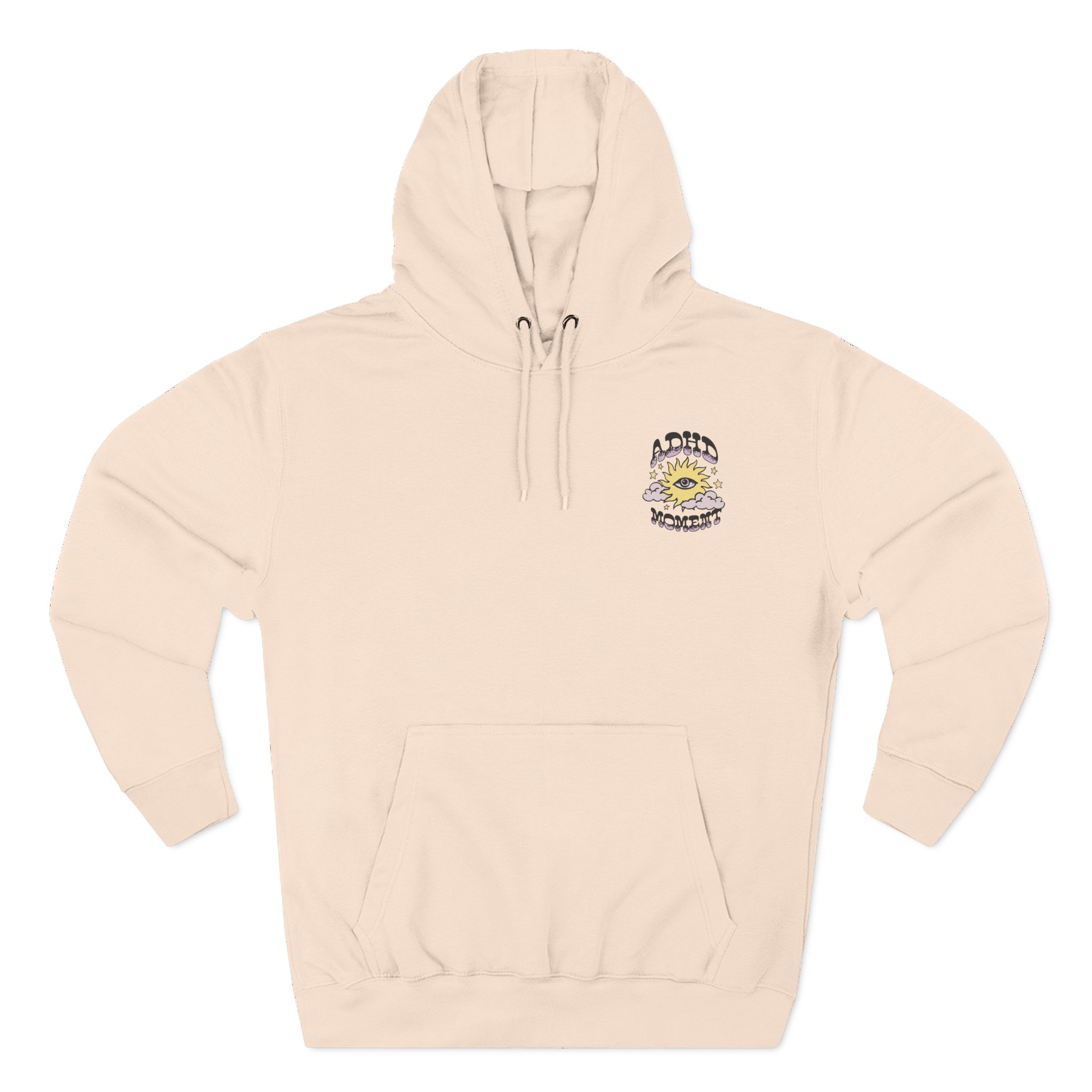 Kallmekris Adhd Moment Three-Panel Fleece Hoodie
