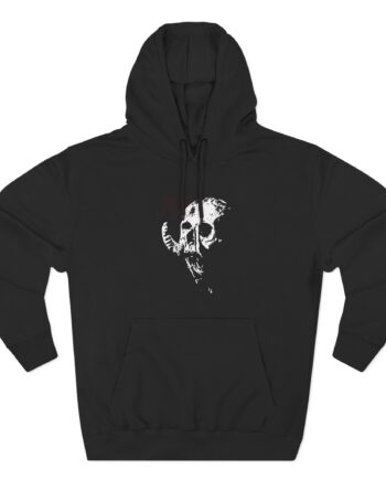 Absent in Body Plague God Three-Panel Fleece Hoodie