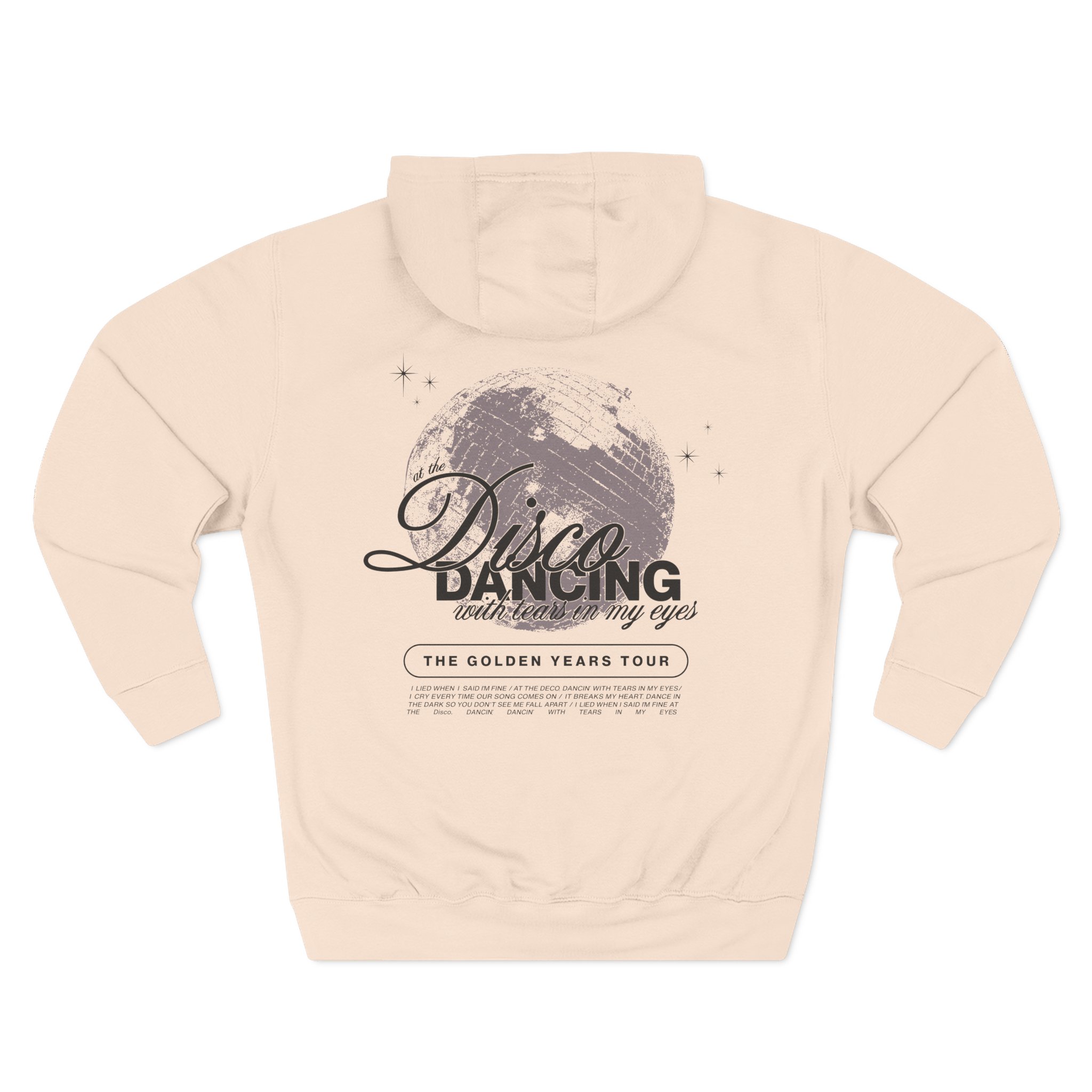 Joshua Bassett the Disco Dancing Three-Panel Fleece Hoodie