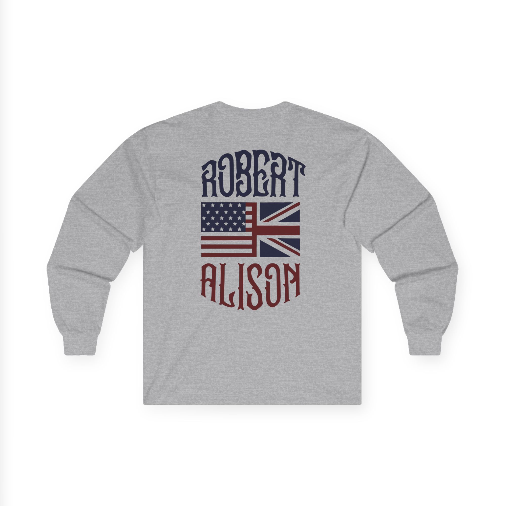 Robert Plant Inflated Type Unisex Ultra Cotton Long Sleeve Tee