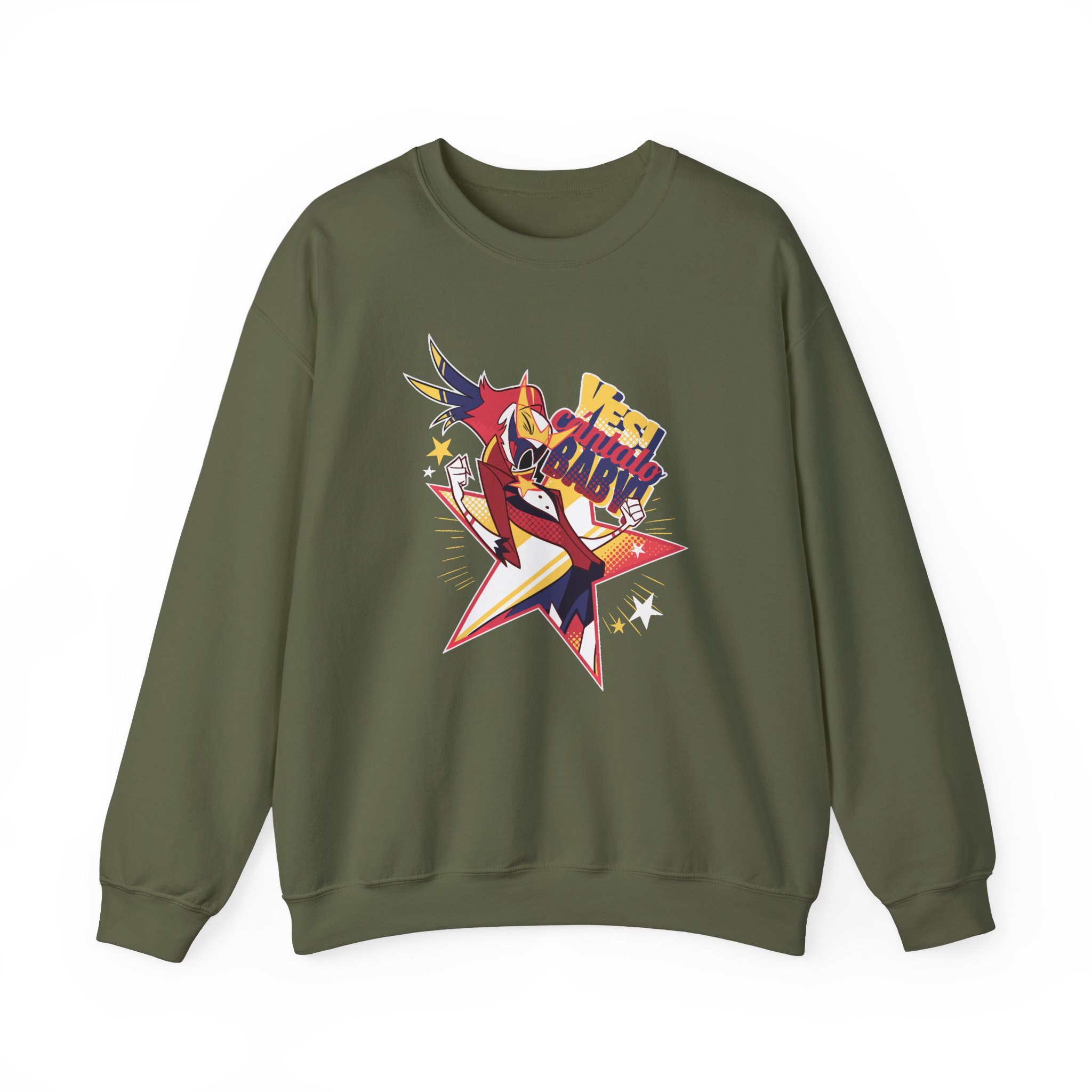 Vivziepop Vassago Cantalo Baby Unisex Heavy Blendâ„¢ Crewneck Sweatshirt