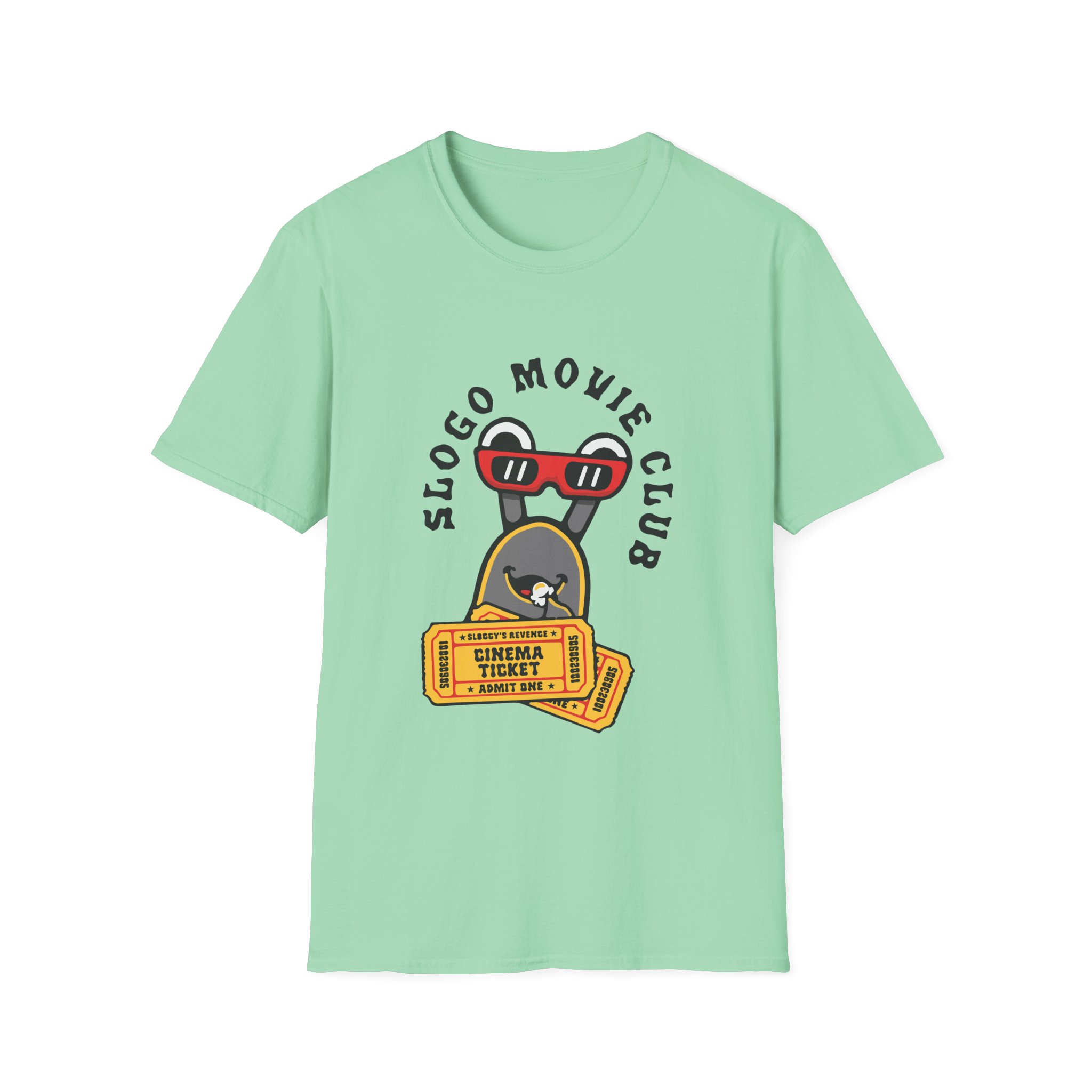 Slogoman Movie Club 2 Unisex Softstyle T-Shirt