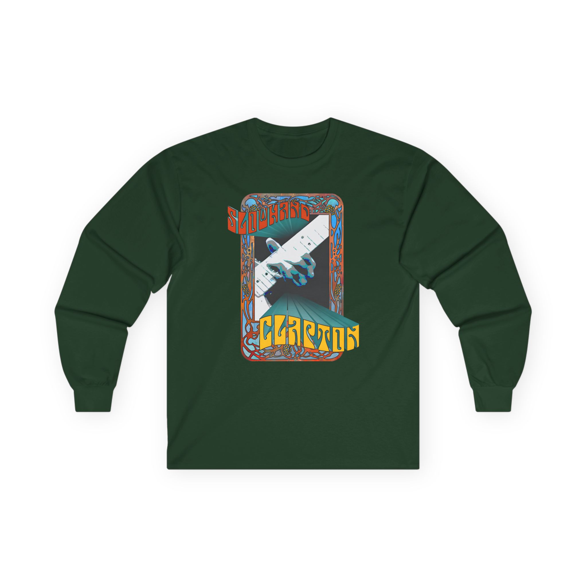Eric Clapton Psychedelic Slowhand Unisex Ultra Cotton Long Sleeve Tee
