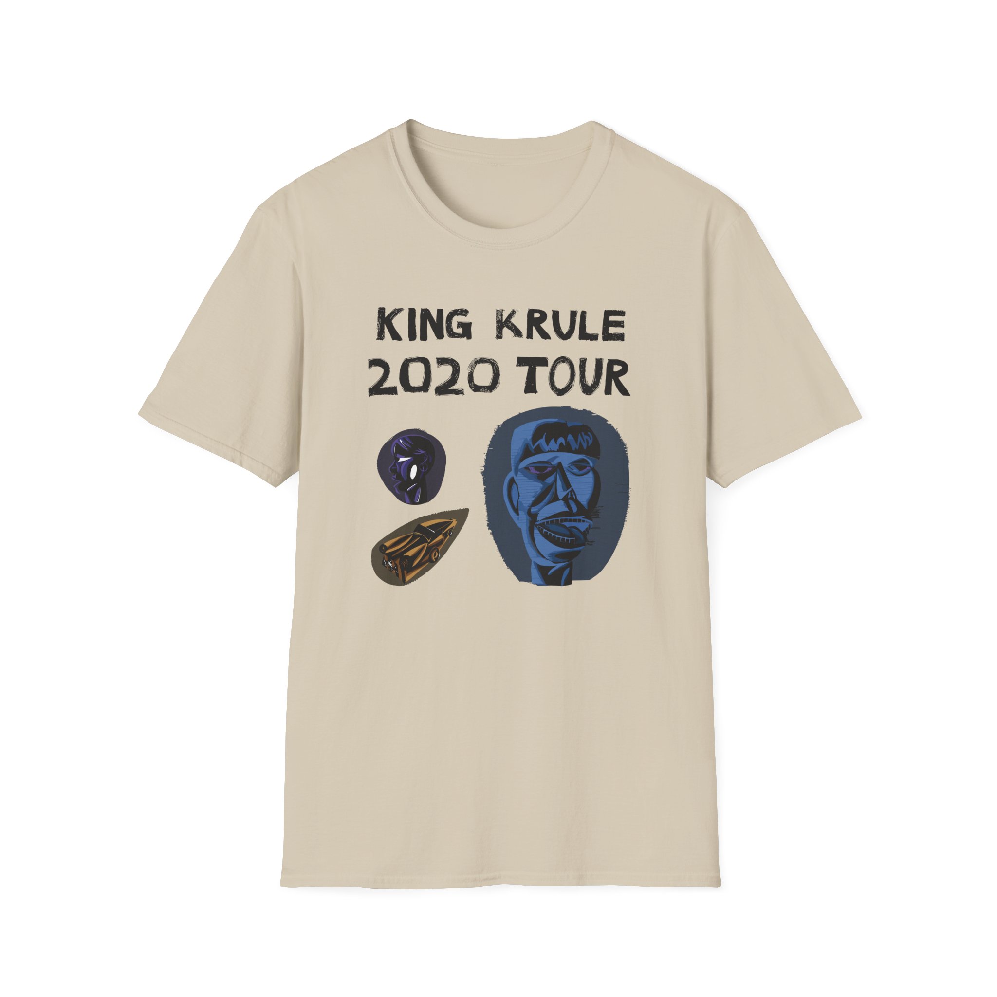 King Krule King Krule Tour Uk Europe Unisex Softstyle T-Shirt