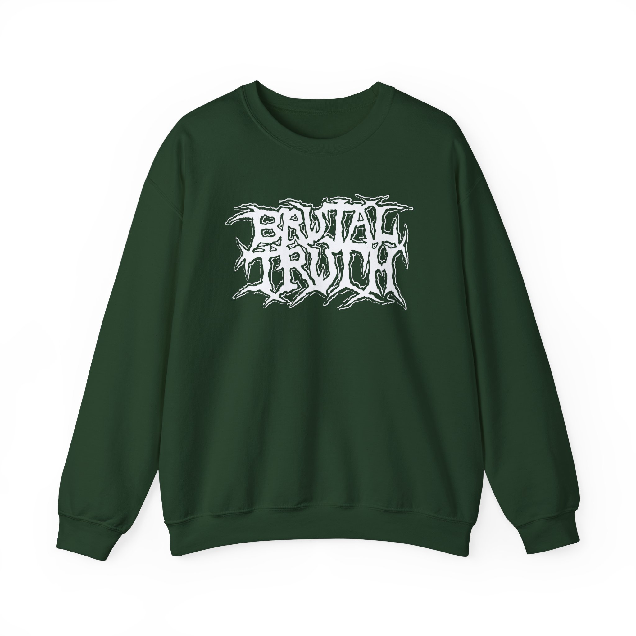 Brutal Truth Logo Unisex Heavy Blend Crewneck Sweatshirt
