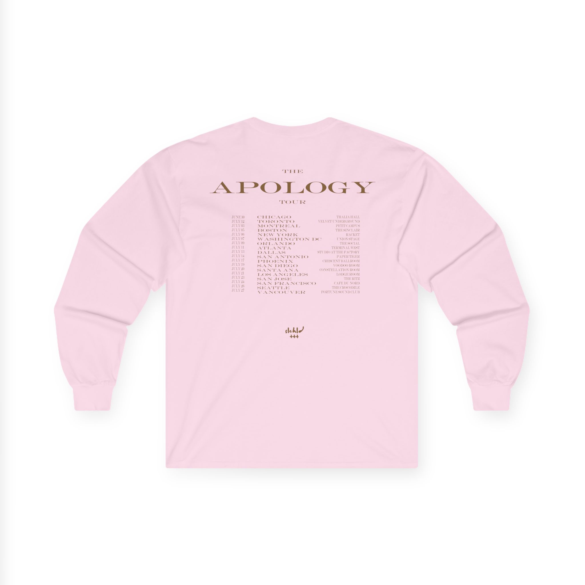 Wave to Earth Slchld 'apology' Na Tour Unisex Ultra Cotton Long Sleeve Tee