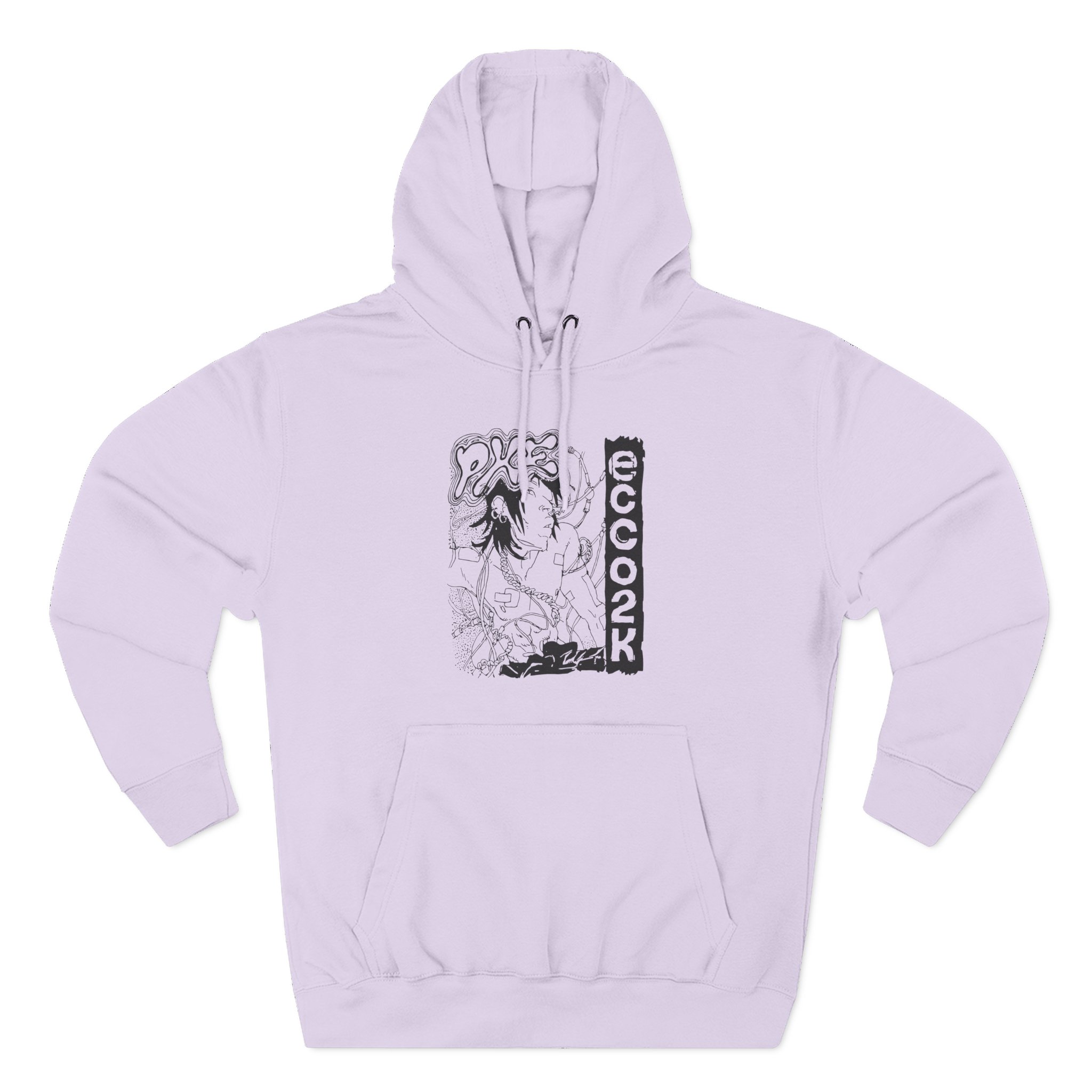 Ecco2k's Pxe Three-Panel Fleece Hoodie