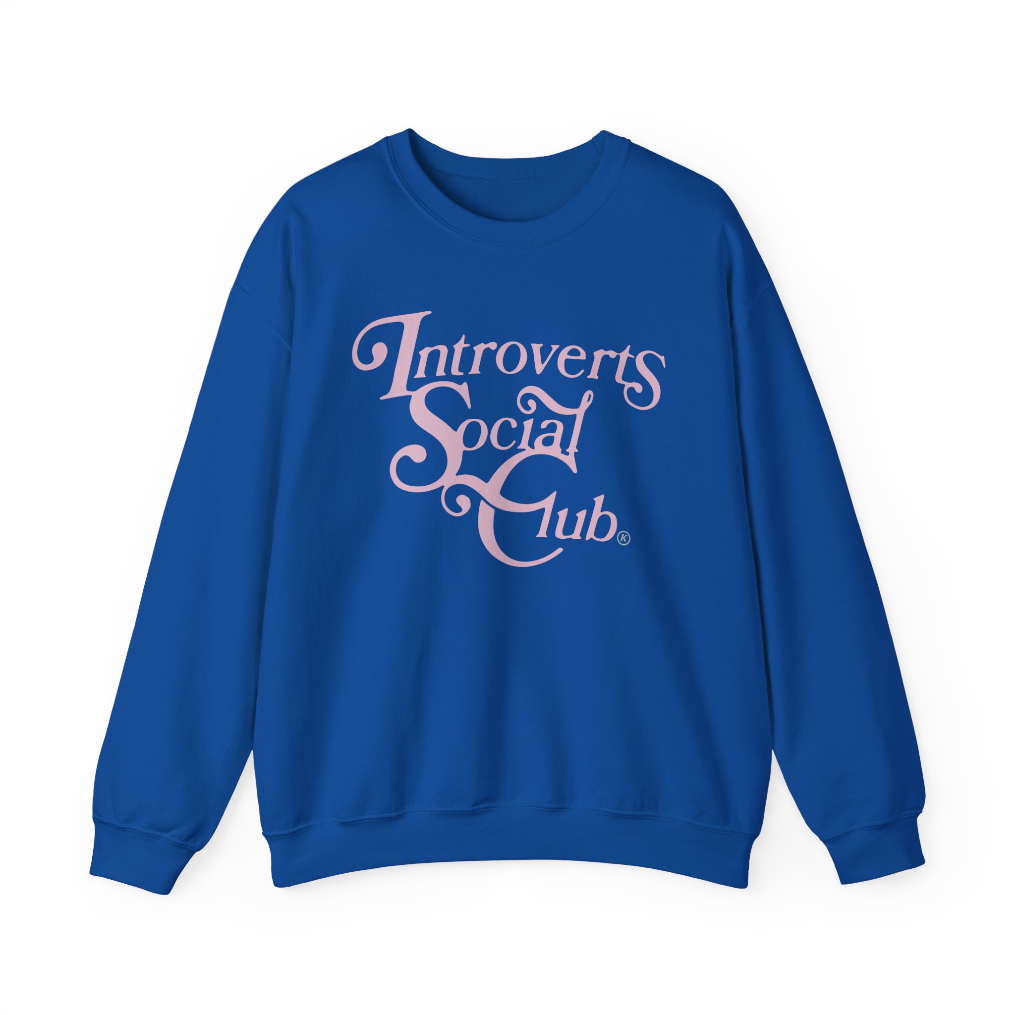 Kallmekris Introverts Social Club Unisex Heavy Blendâ„¢ Crewneck Sweatshirt