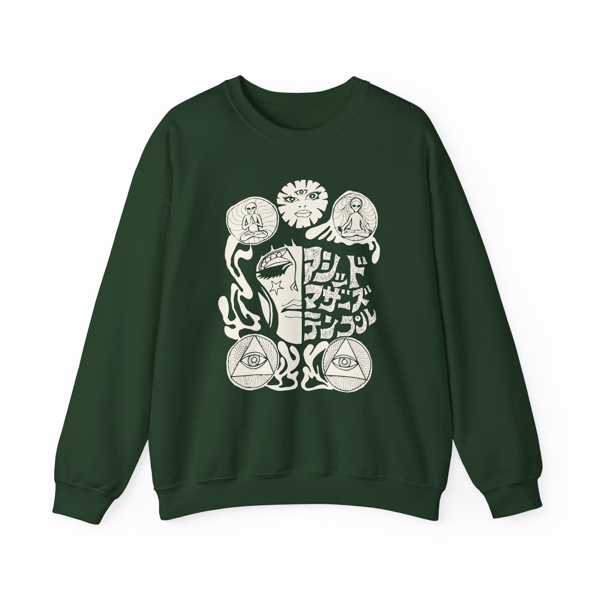 Acid Mothers Temple Unisex Heavy Blendâ„¢ Crewneck Sweatshirt