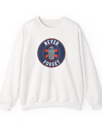 Trevor Bauer Never Forget Unisex Heavy Blend™ Crewneck Sweatshirt
