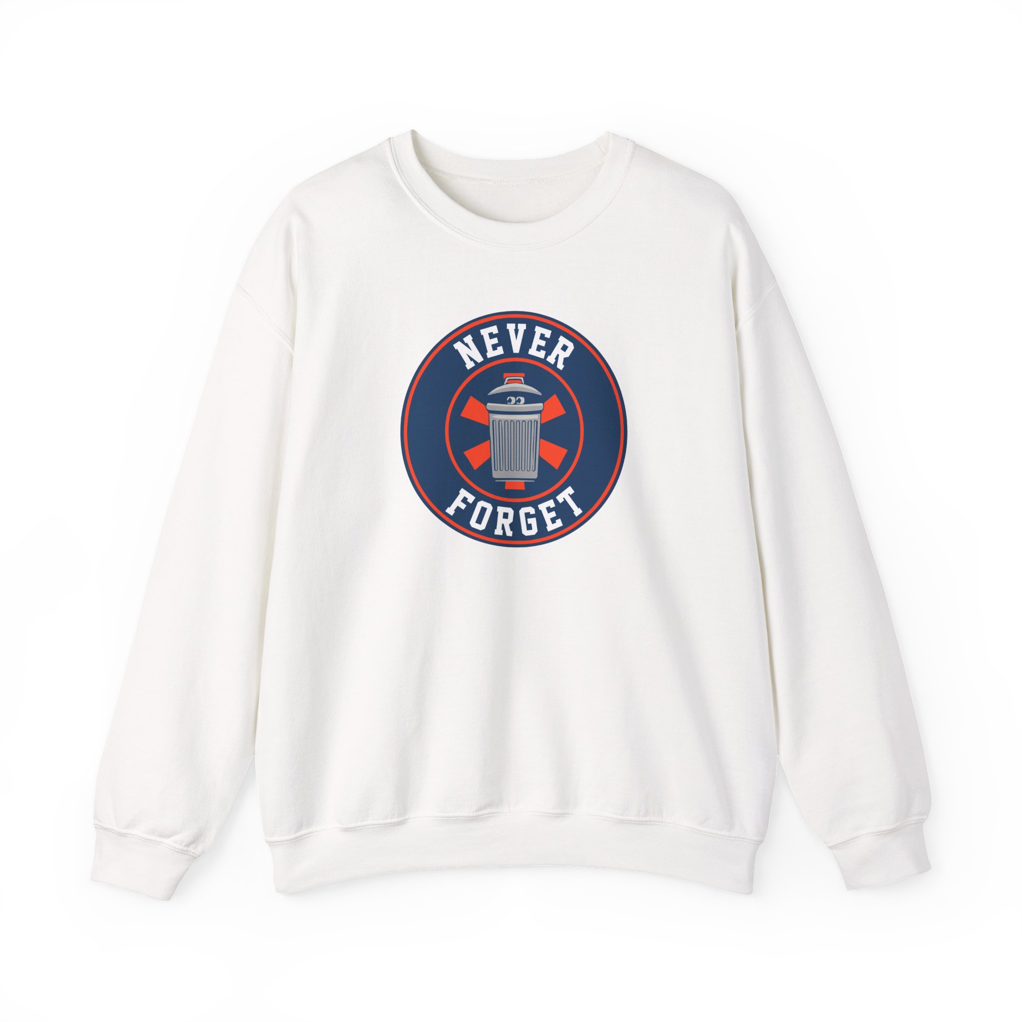 Trevor Bauer Never Forget Unisex Heavy Blendâ„¢ Crewneck Sweatshirt