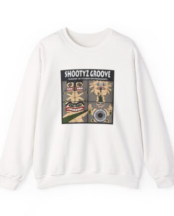 Shootyz Groove Jammin in Vicious Environments Album Cover Unisex Heavy Blend™ Crewneck Sweatshirt