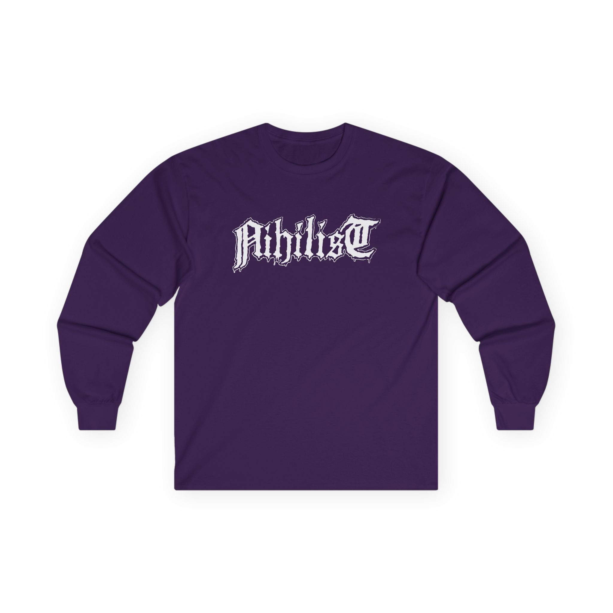Entombed Nihilist Logo Unisex Ultra Cotton Long Sleeve Tee