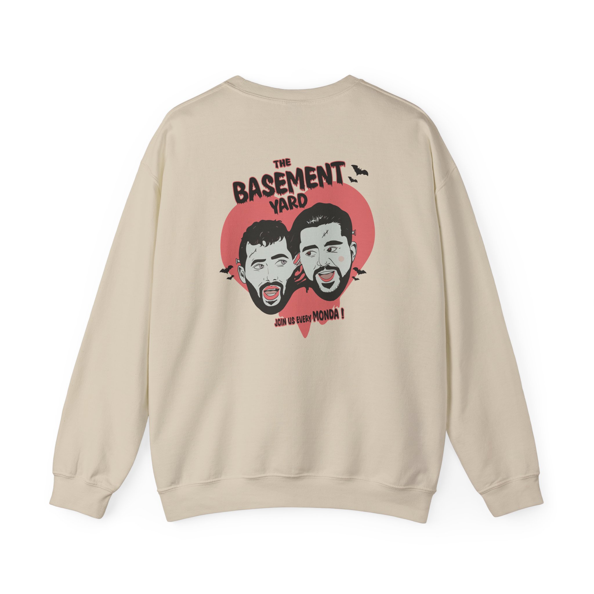 Spooky Season Basement Yard Unisex Heavy Blendâ„¢ Crewneck Sweatshirt
