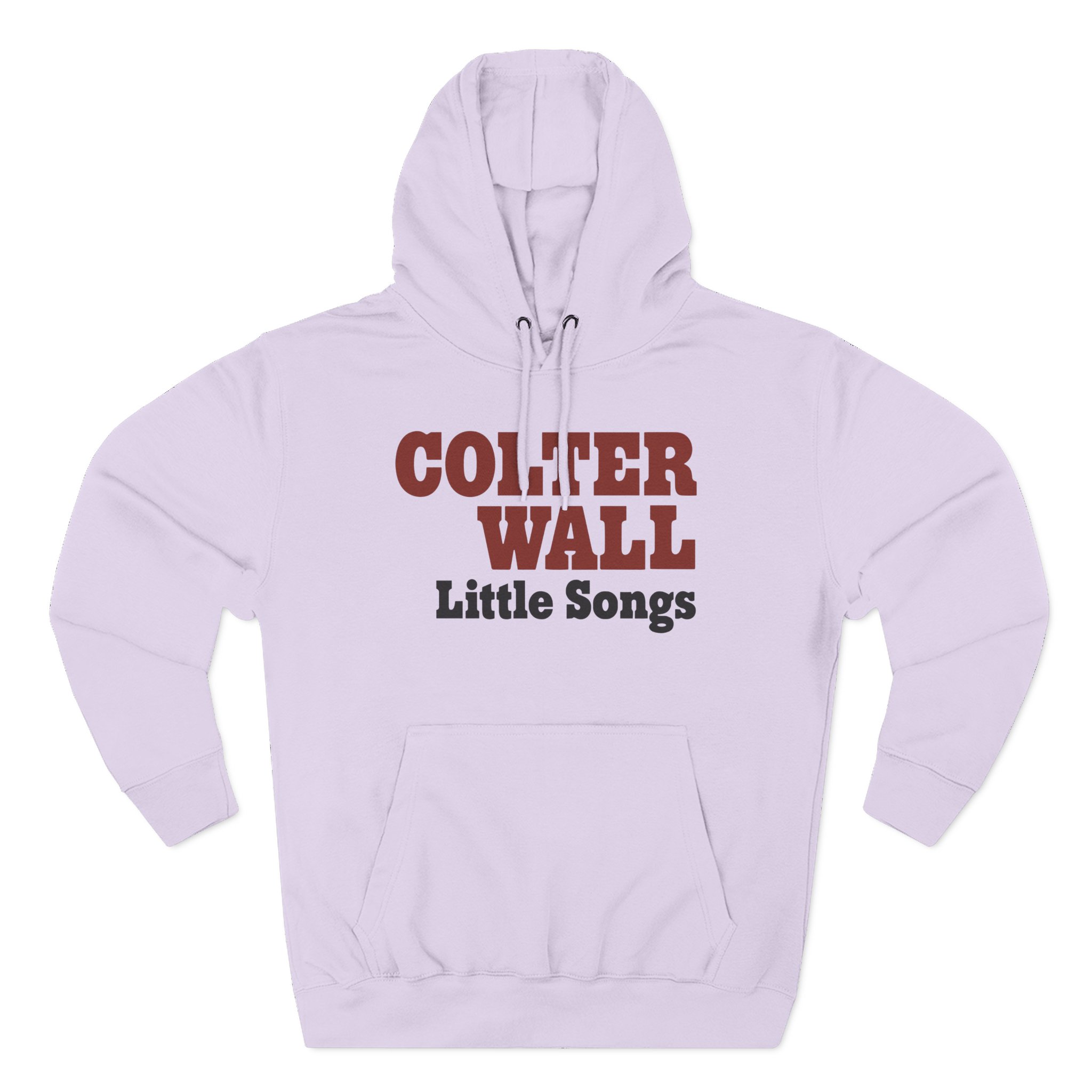 Colter Wall Little Songs Three-Panel Fleece Hoodie