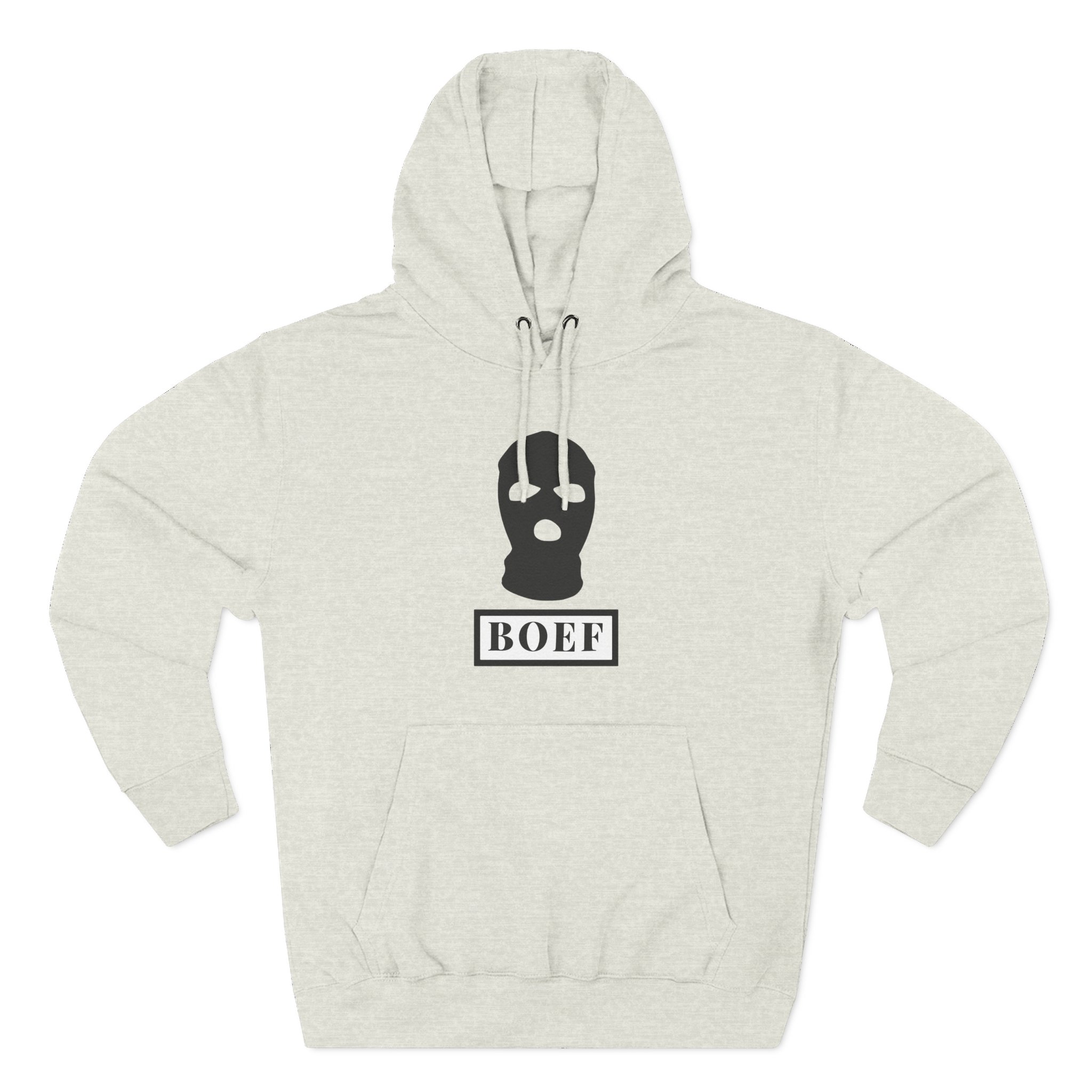 Boef Three-Panel Fleece Hoodie