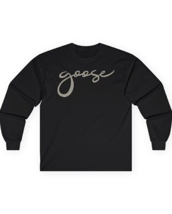 Goose Logo Unisex Ultra Cotton Long Sleeve Tee