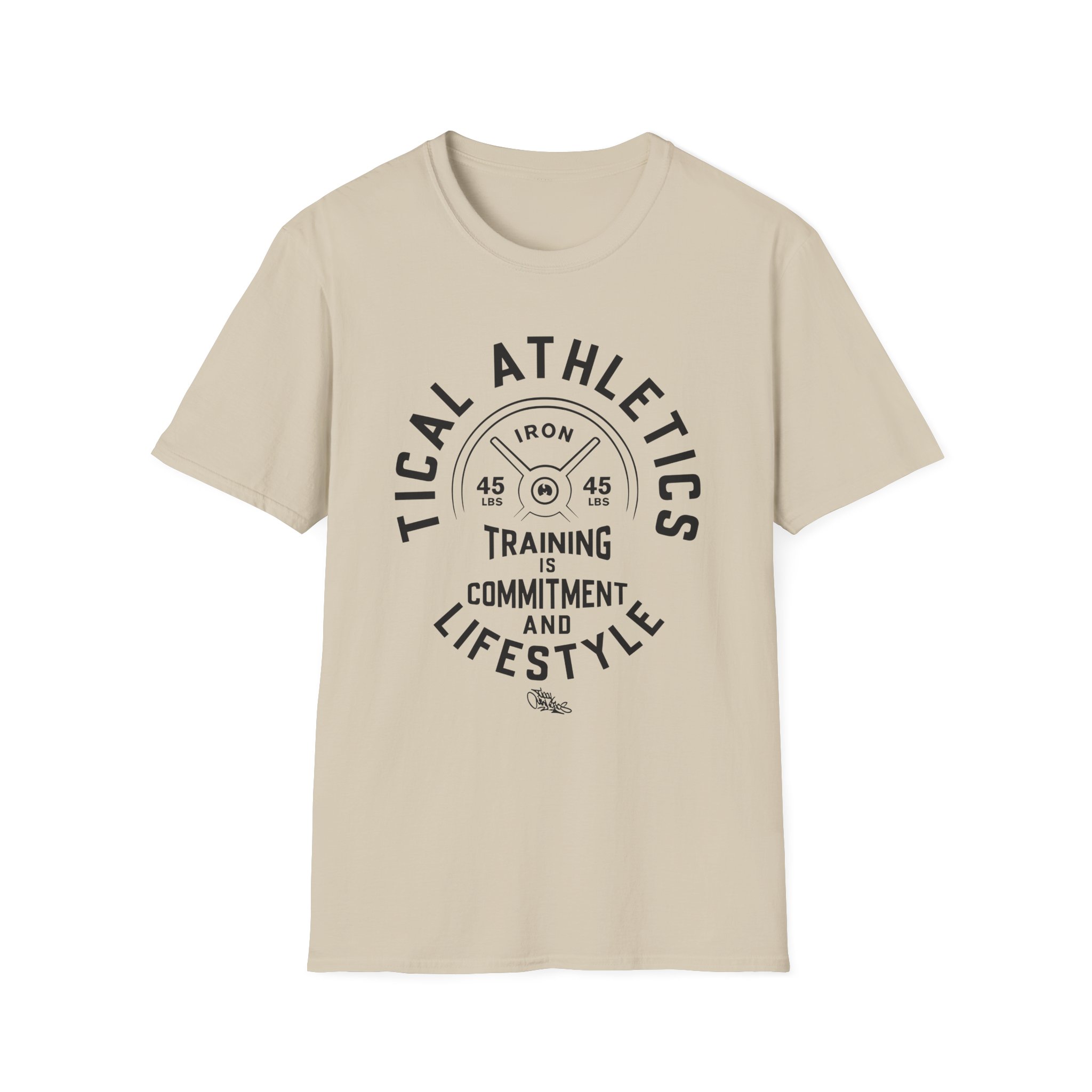 Method Man Training is Commitment and Lifestyle Tical Athletic Unisex Softstyle T-Shirt