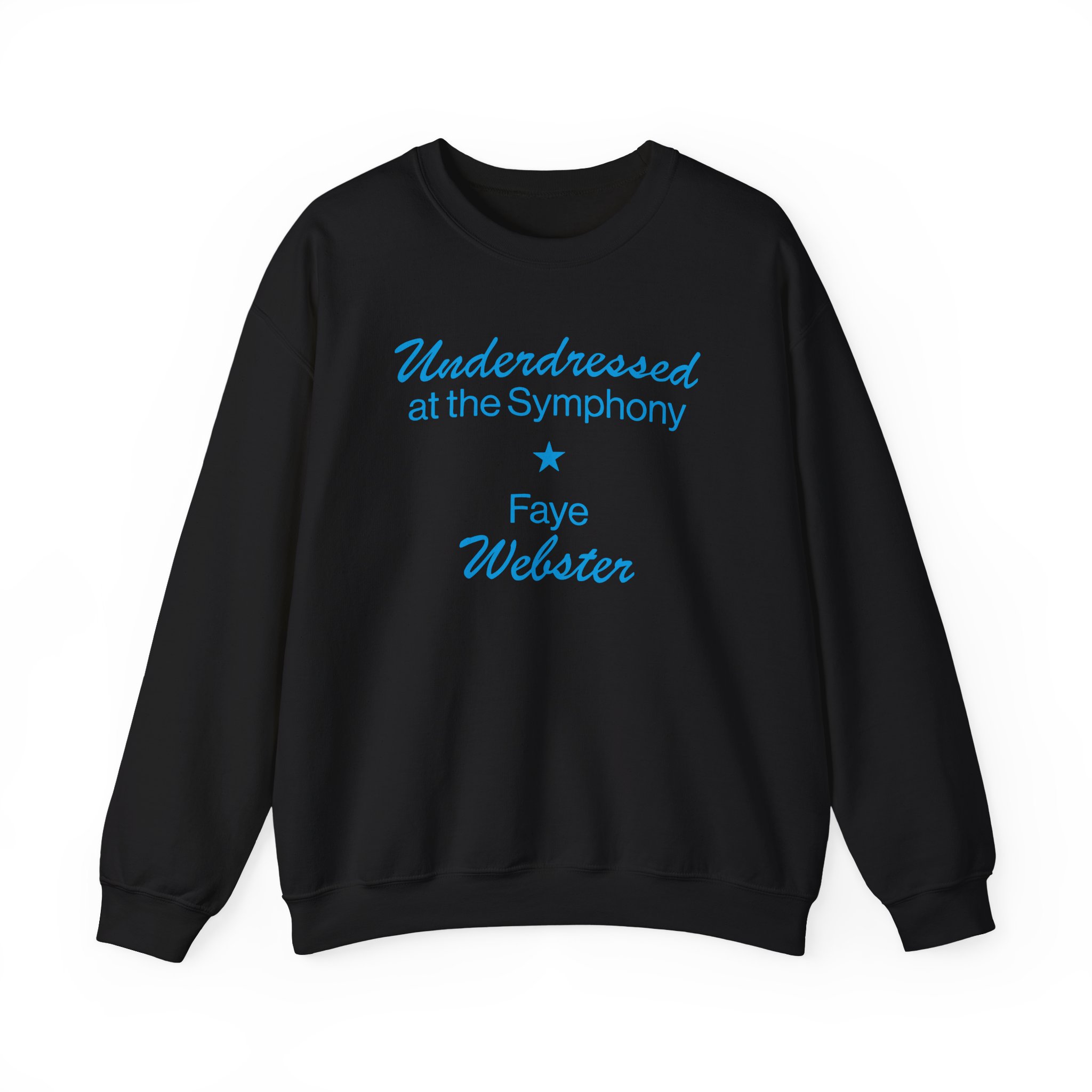 Faye Webster Underdressed at the Symphony 2024 Tour Unisex Heavy Blendâ„¢ Crewneck Sweatshirt