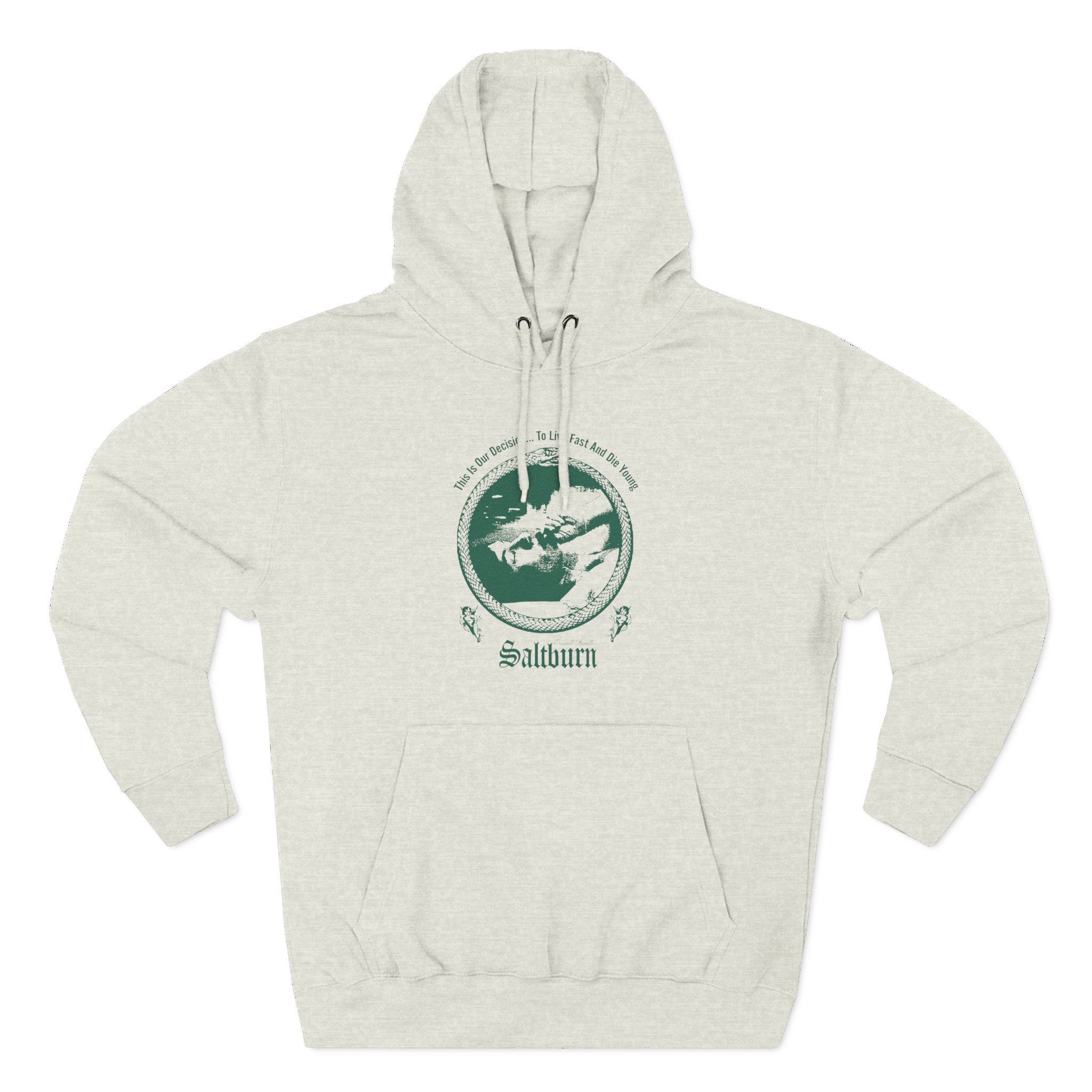 Saltburn This Is Our Derision Three-Panel Fleece Hoodie