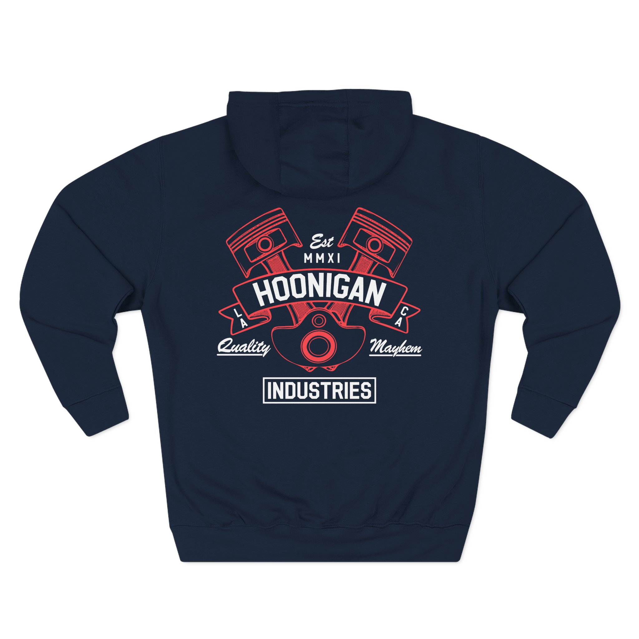 Ken Block Hoonigan Cranked Three-Panel Fleece Hoodie