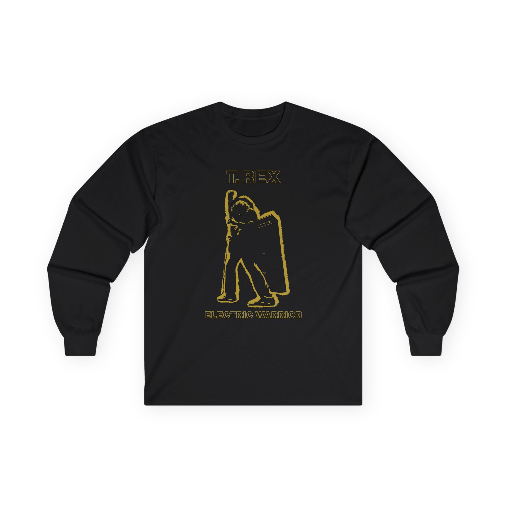 T Rex Electric Warrior Unisex Ultra Cotton Long Sleeve Tee