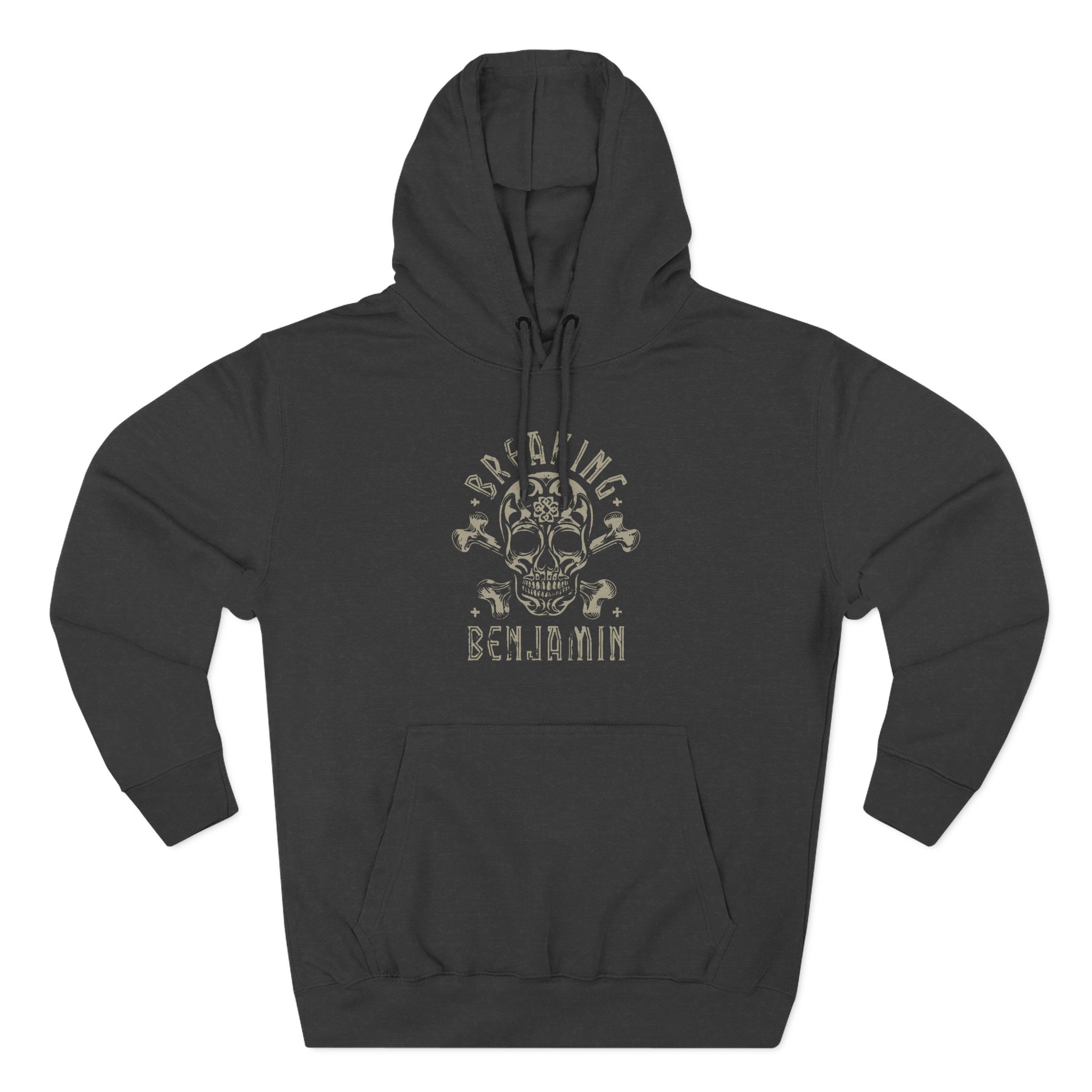 Breaking Benjamin Skull Three-Panel Fleece Hoodie