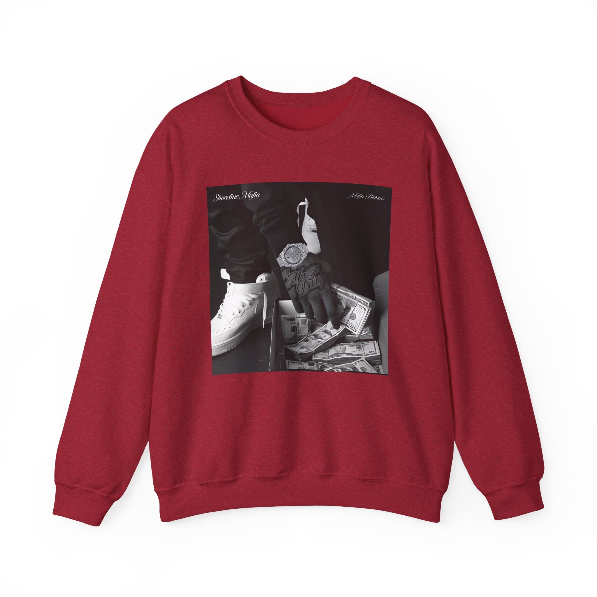 Shoreline Mafia Album Cover Unisex Heavy Blendâ„¢ Crewneck Sweatshirt